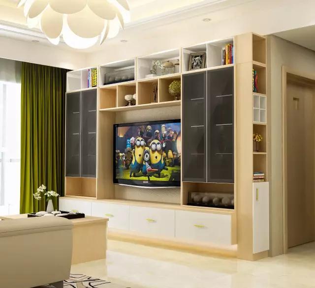你家电视墙太low, 这才是2017电视墙设计的套路!