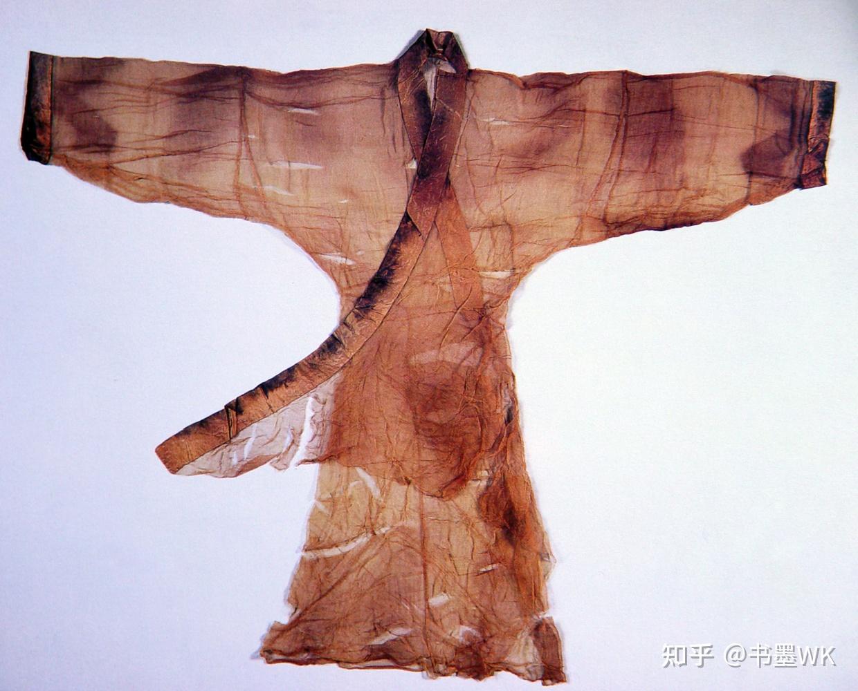 西汉直裾素纱襌衣 - 知乎