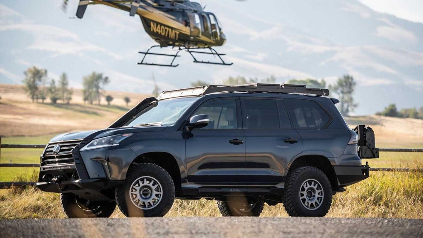激改雷克萨斯lx570 拥有550马力的j201概念版