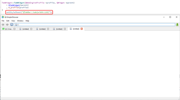QTabWidget 固定Tab头的宽度 知乎