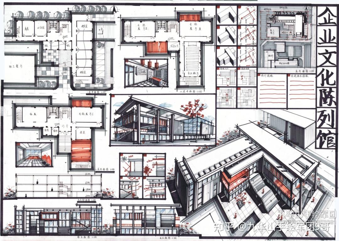 建筑快题设计应试技巧与高分快题赏析 - 知乎
