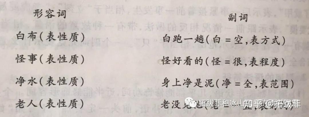 《现代汉语》精读笔记 — 语法(实词-副词) - 知乎