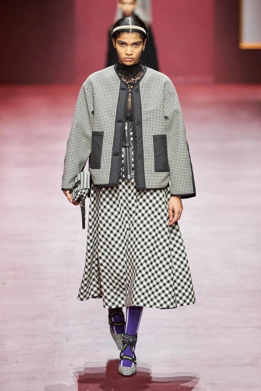 永不过时的格纹复古经典自带摩登时尚感