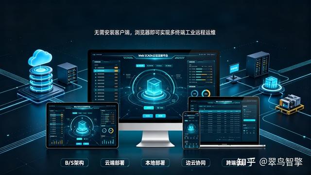 读懂 Web SCADA 与三维组态的关系，解锁工业数字孪生监控