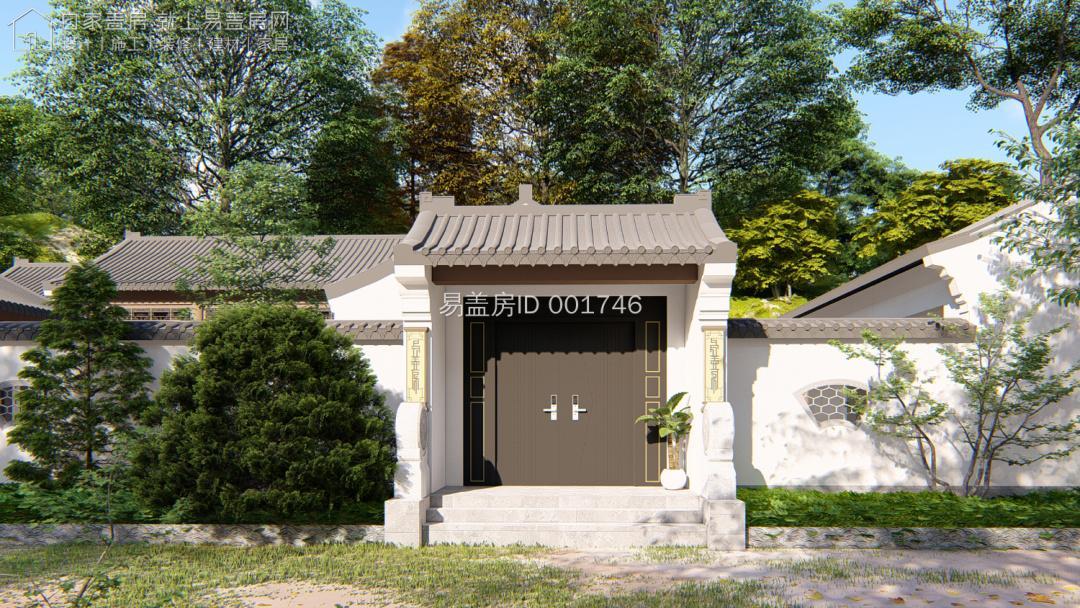 6m古色古香的中式乡村三合院设计怎么样? - 知乎