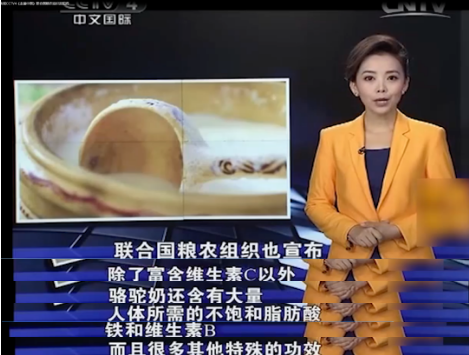 央视镜头下的骆驼奶,看到后面忍不住了!