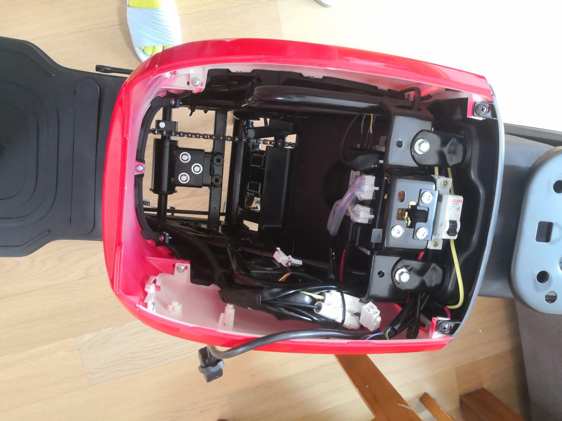 雅迪ed3组装新锂电