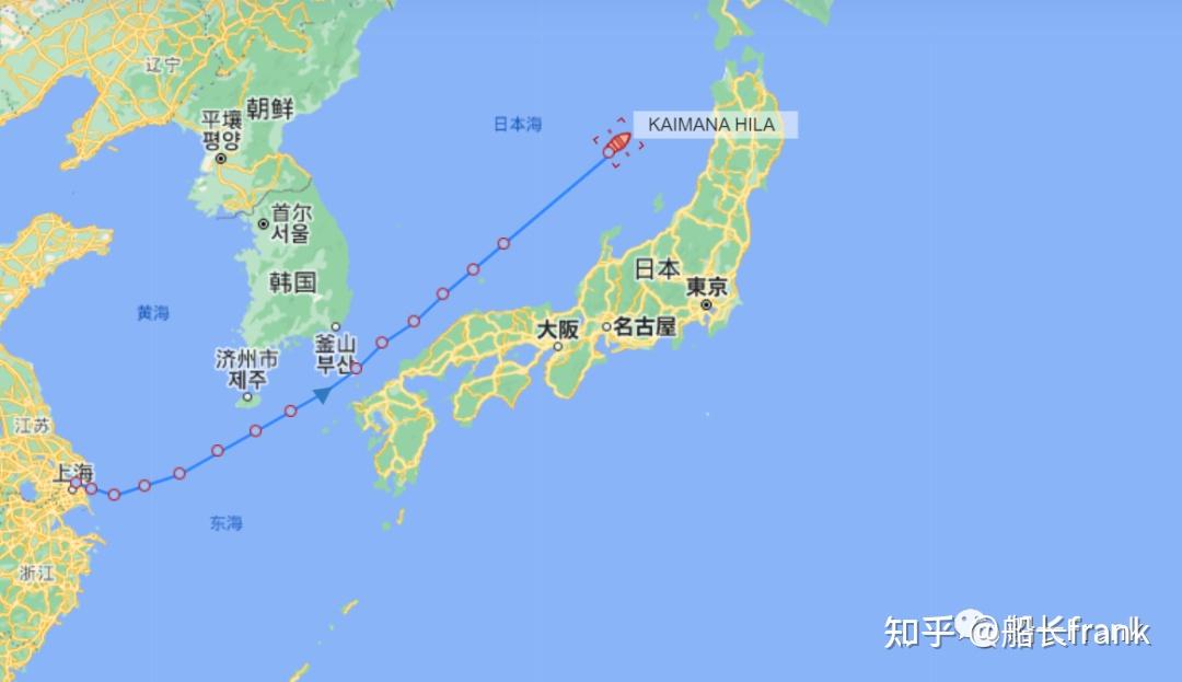 clx航线的正班船美森海娜号