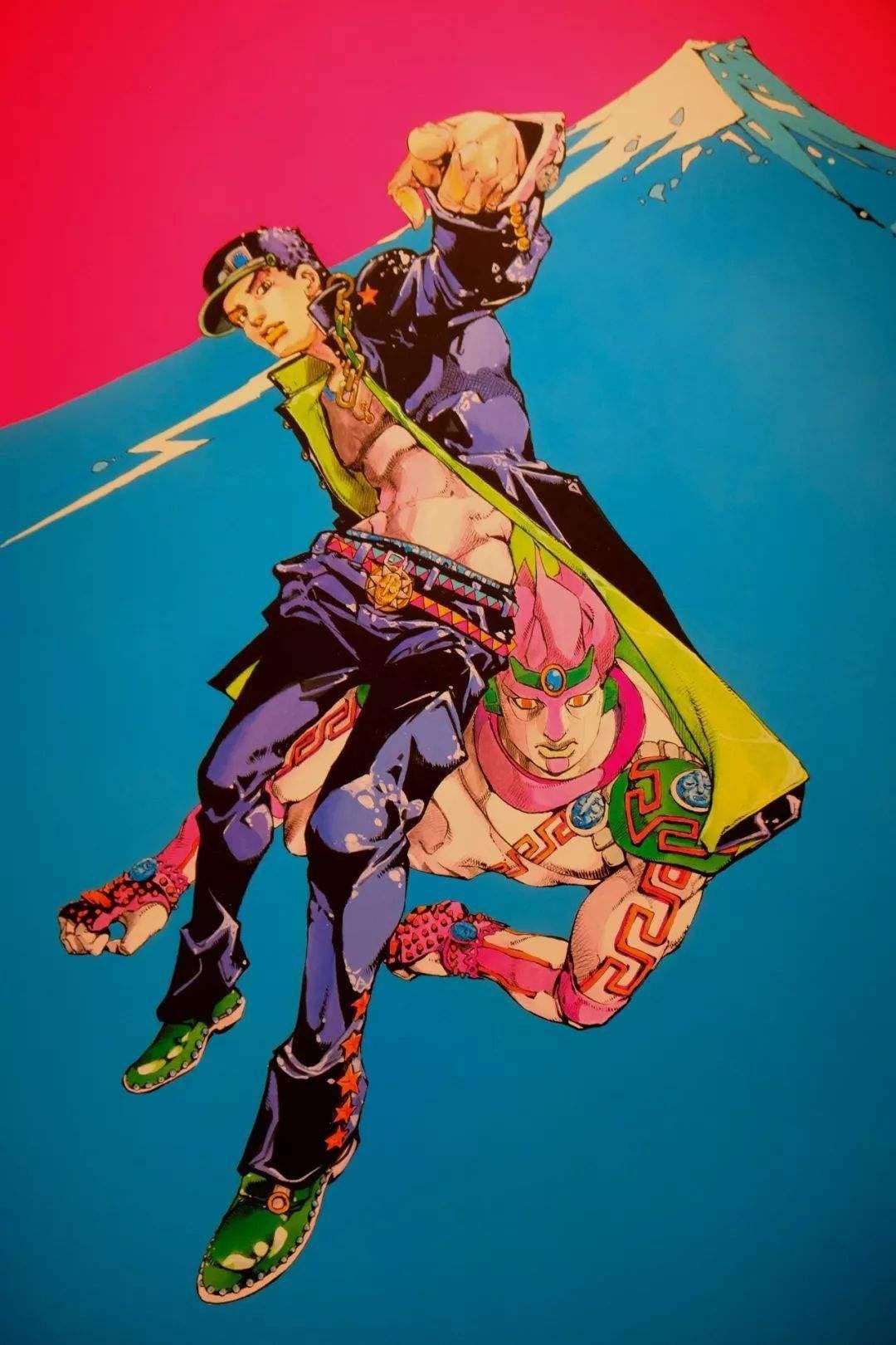 有没有这种类型原画的jojo图片