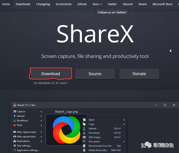 sharex for windows 7