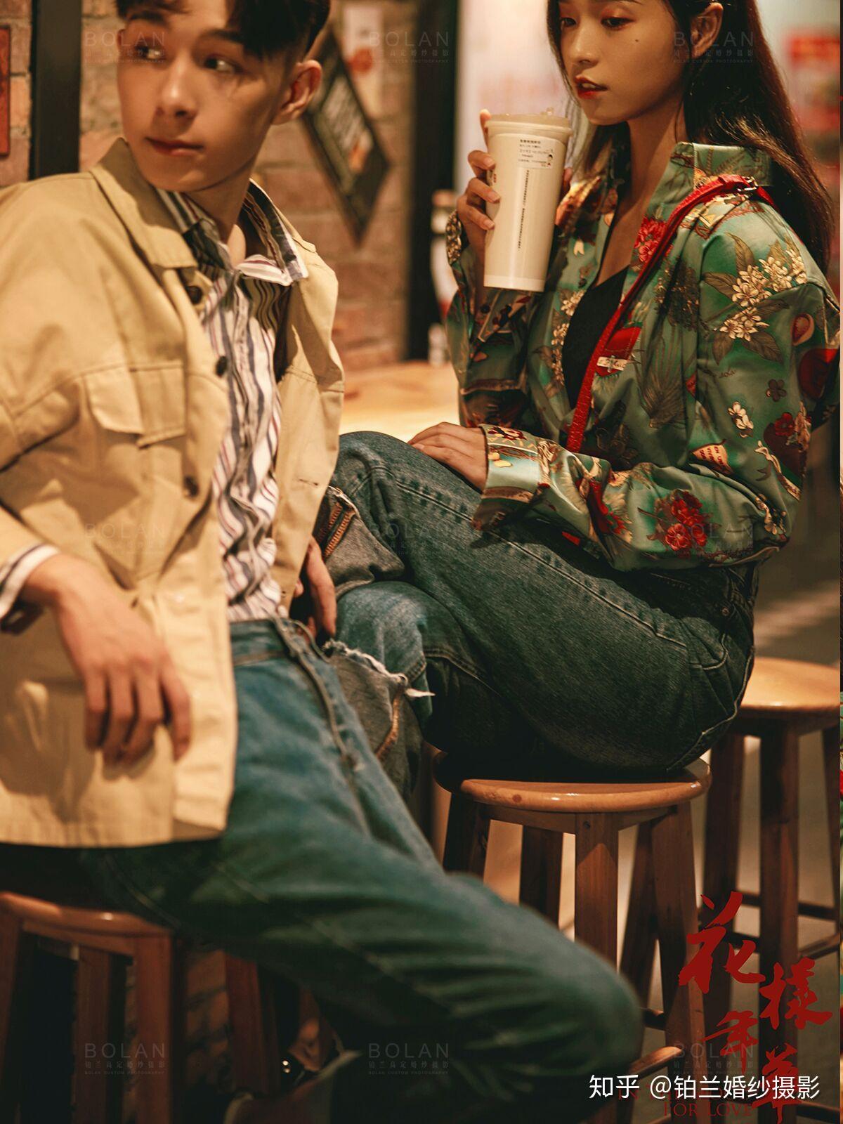 复古情怀的港风婚纱照致敬经典的八零年代