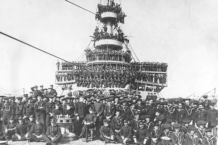 美帝第七艘战列舰伊利诺伊bb7