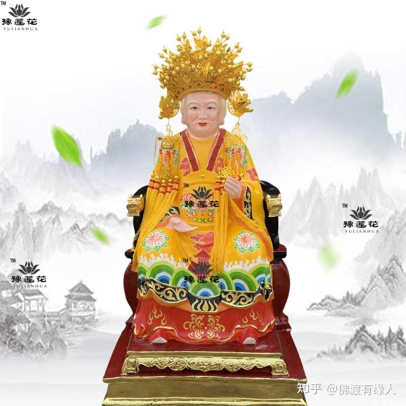 灵山老母神像无生老母无极老母和地生老母无生菩萨神像 - 知乎