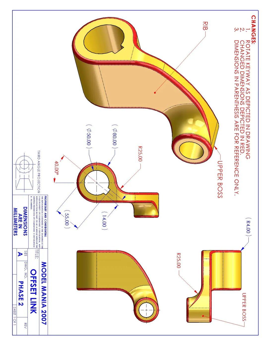 分享21道solidworks建模练习题,来练练手! - 知乎