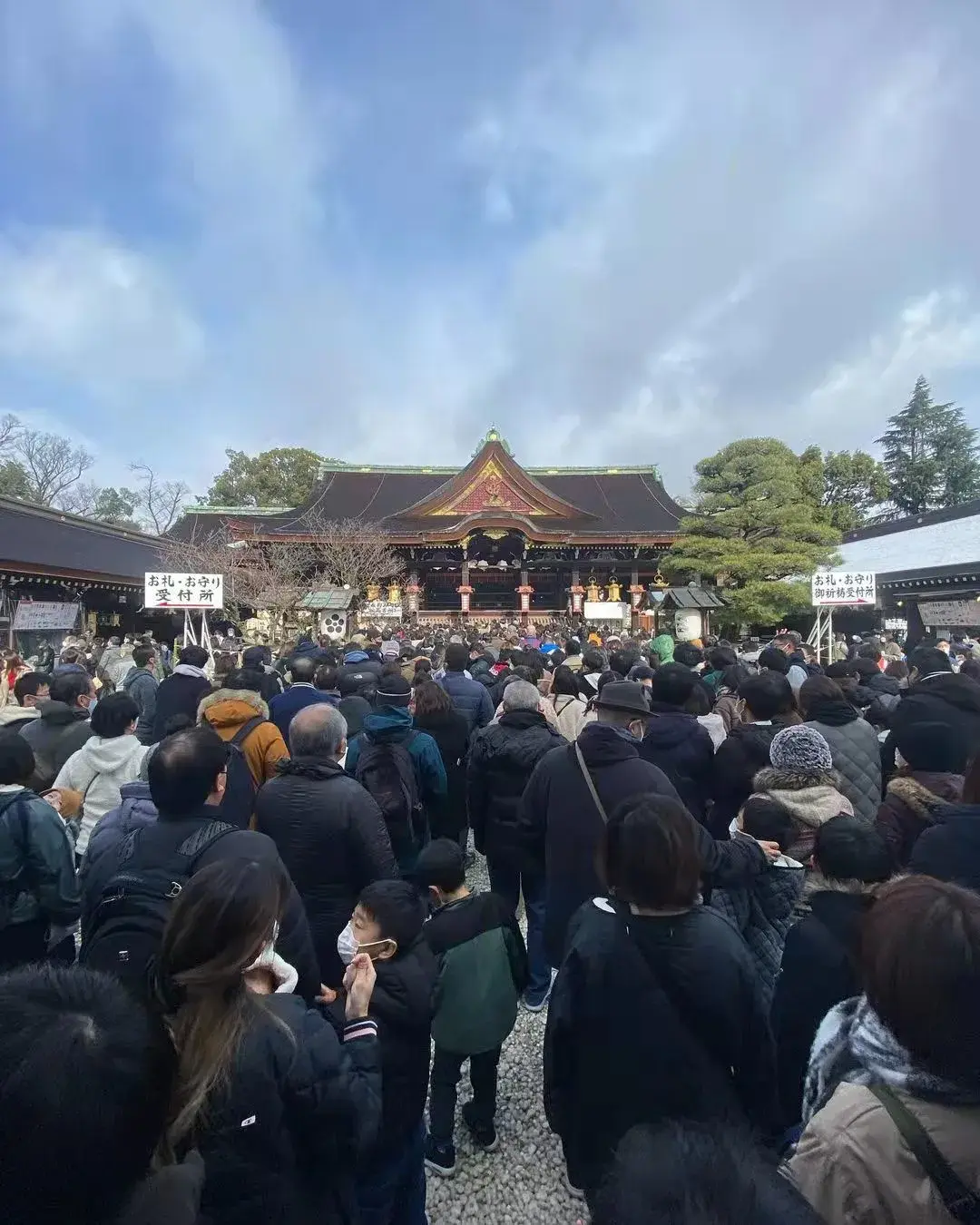 直击日本2022新年参拜现场