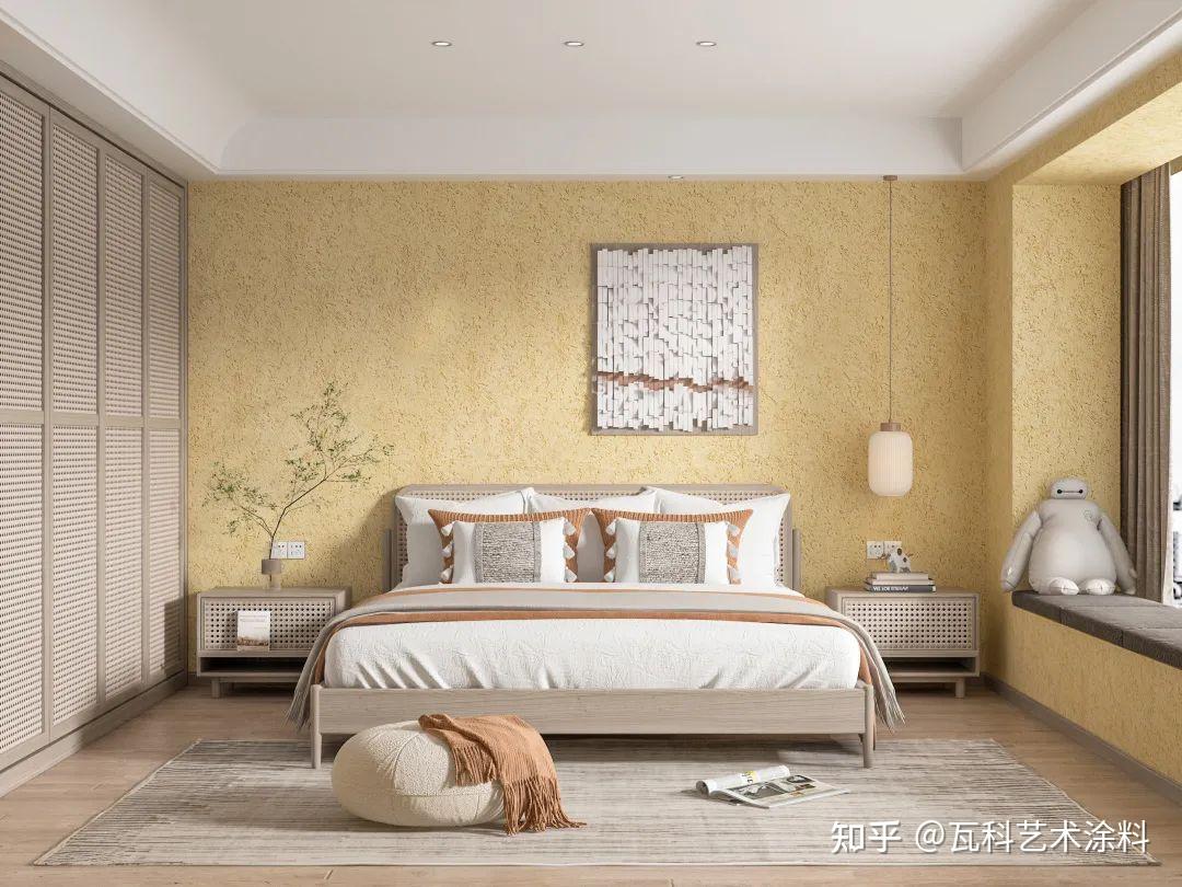 瓦科艺术漆:这些实用的艺术涂料背景墙,谁不爱? - 知乎