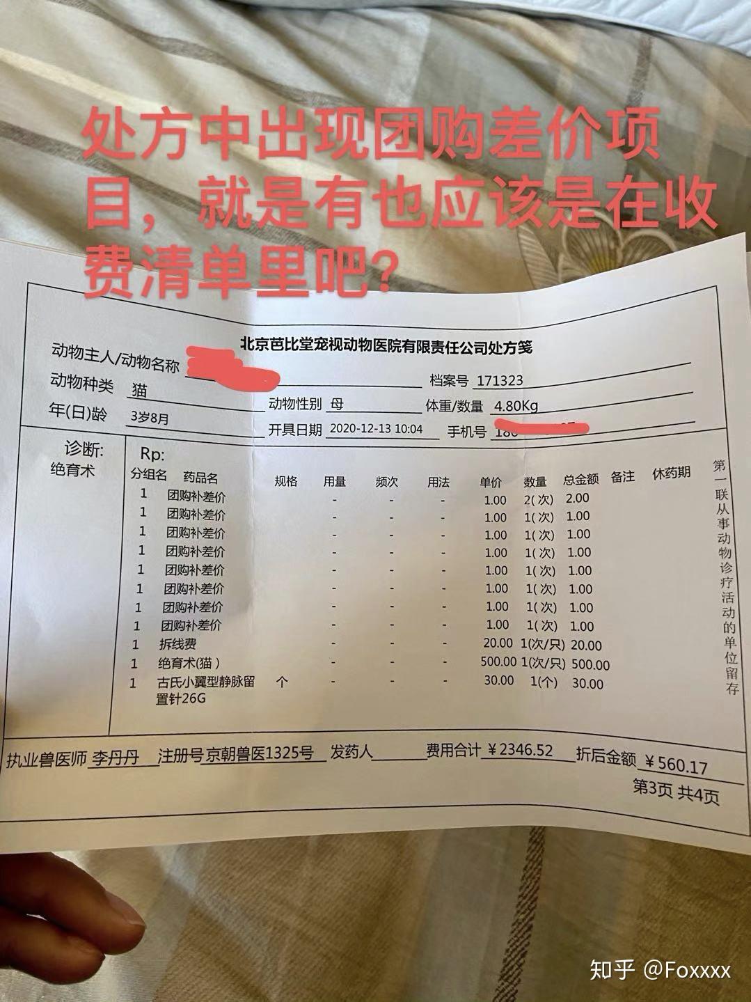 带猫做绝育三天死亡全北京最无良黑心芭比堂你安心吗
