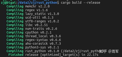 rust-python-cython-ctypes