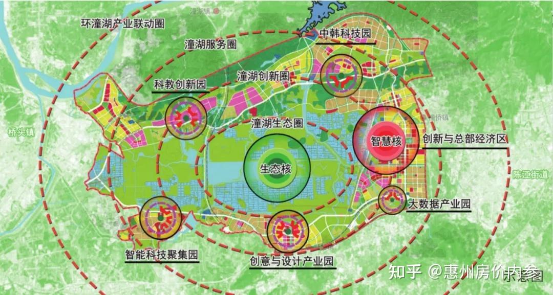 惠州潼湖科学城规划图图片