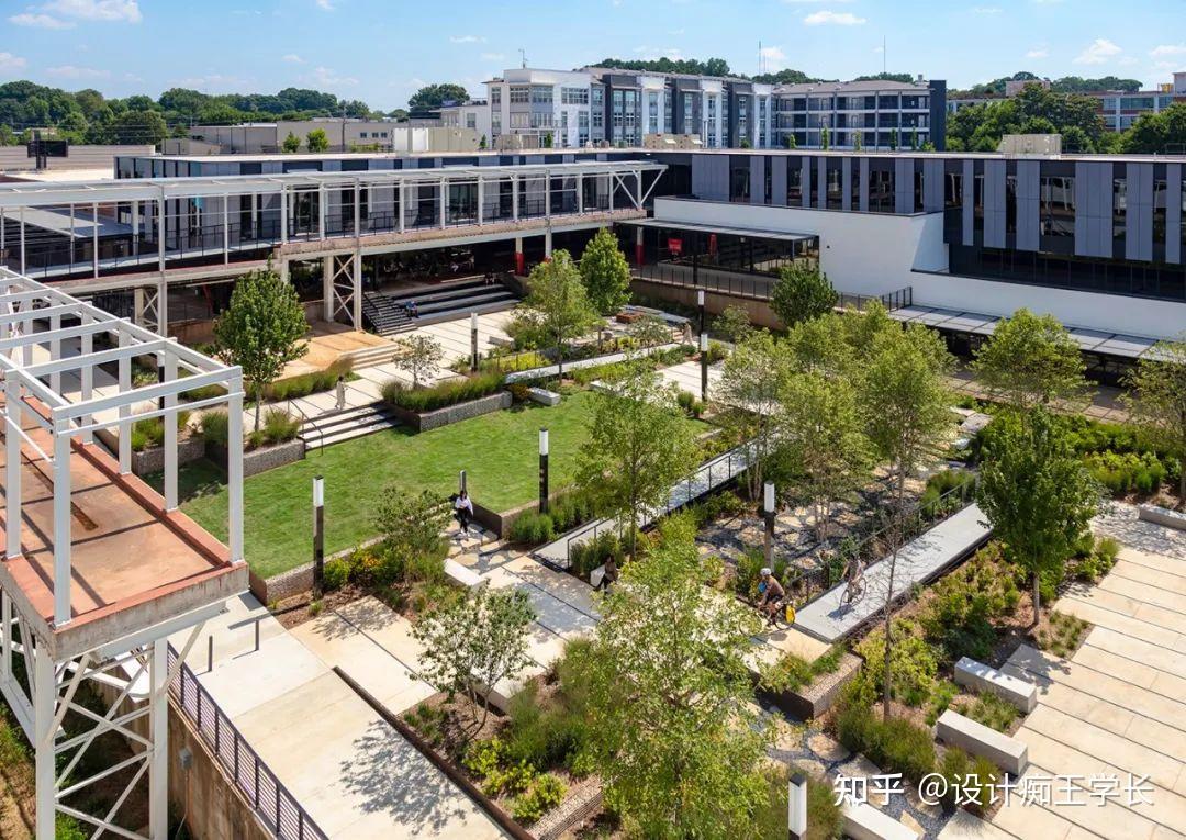 案例分享 | atlanta dairies景观改造(后工业景观公园vol 01)