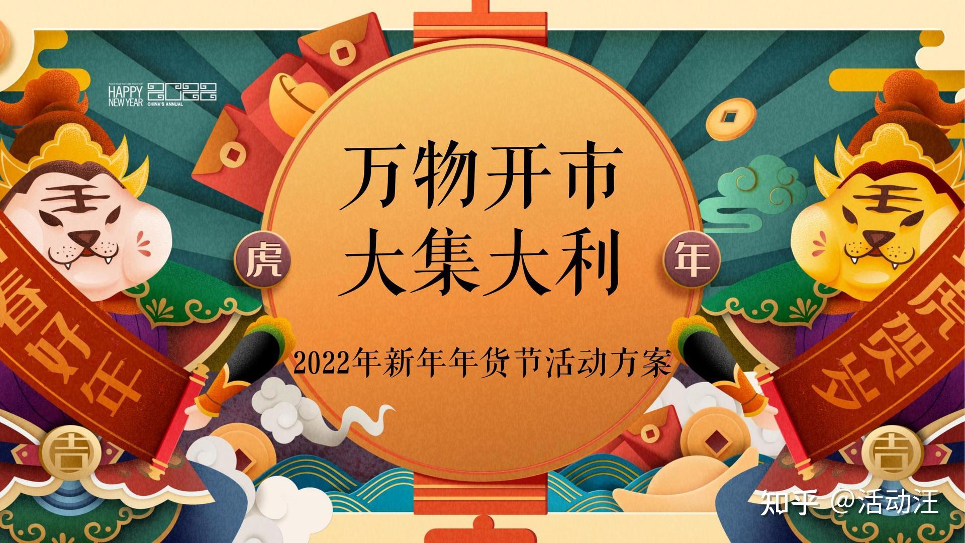 活動策劃方案分享8份年貨節活動策劃方案