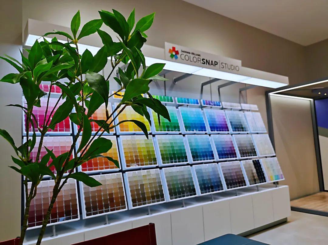 色卡墙助你感受颜色上墙效果,追寻自己的感受,相信自己的选择.
