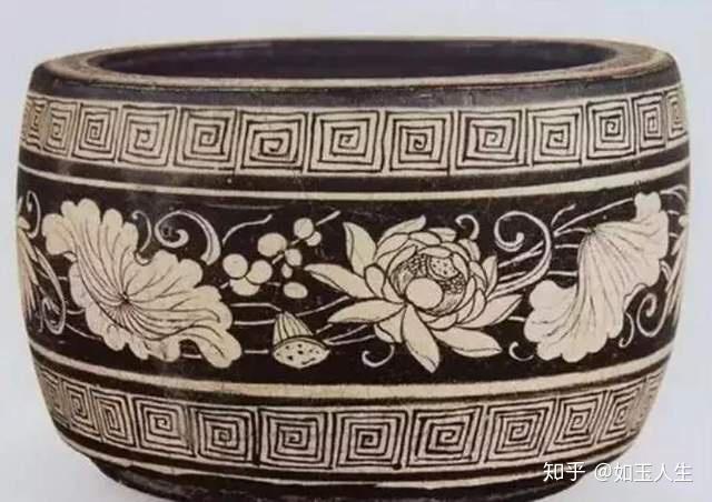 宋代 | 回纹陶碗到了宋代,由于宋代上层封建统治者