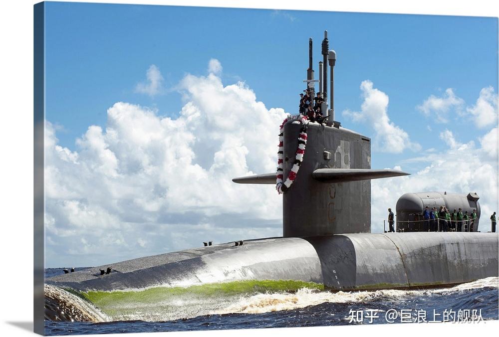 美国俄亥俄号核潜艇图片