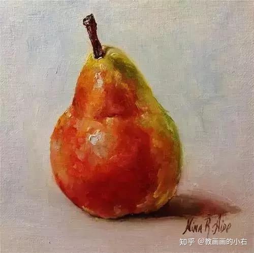 油彩画 静物画 梵高油画静物《一篮苹果》 - 油画高清图片下载- 集古作网