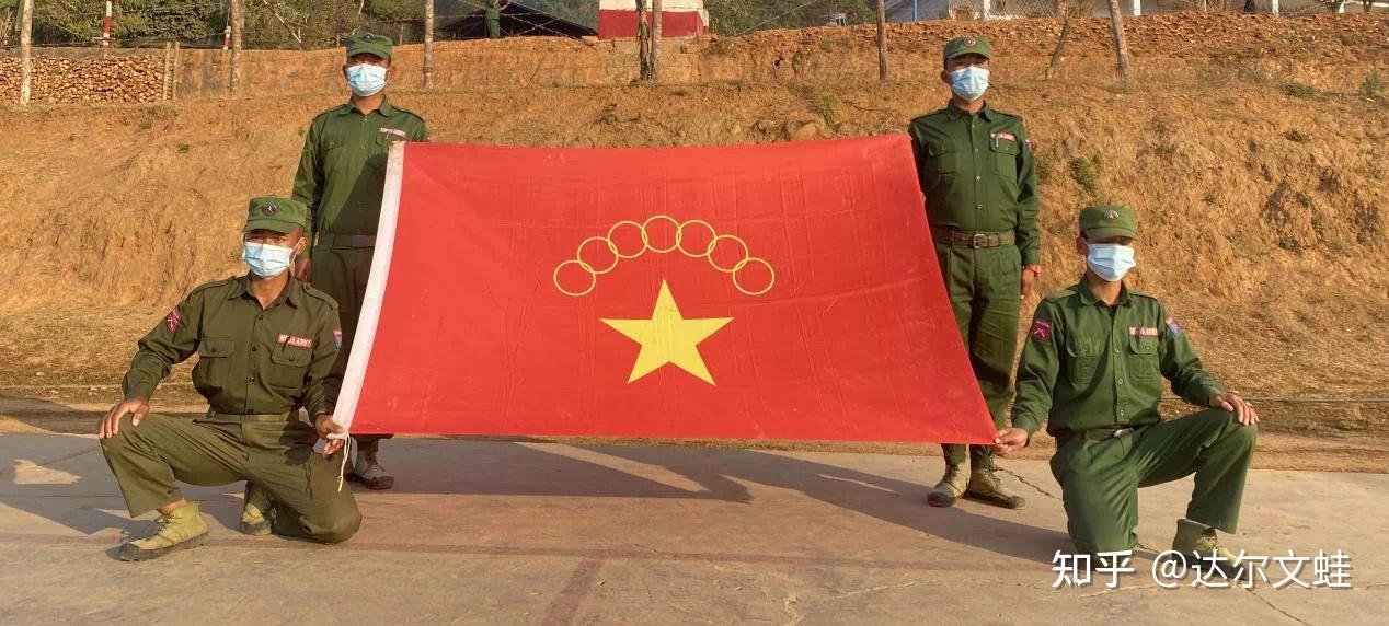 缅北旗帜徽章研究战乱与中国影响