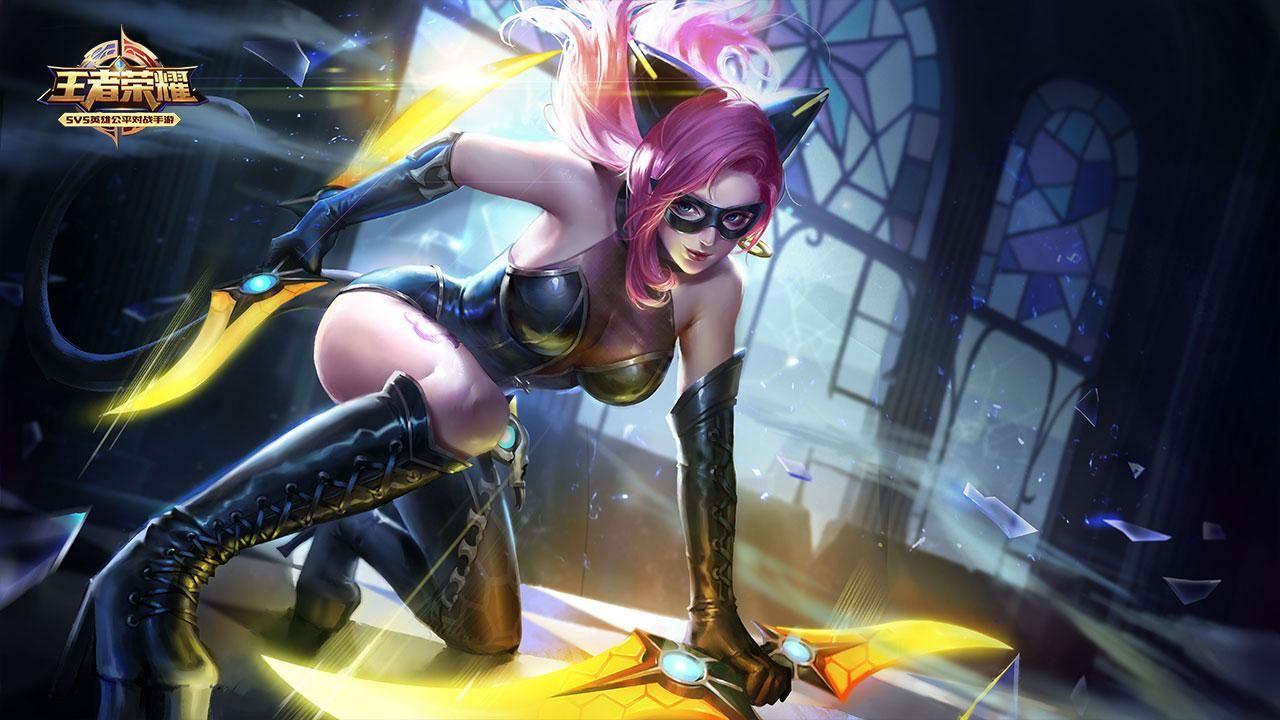 王者荣耀又双叒叕改女英雄壁纸了这次修改的主题是大白腿多图