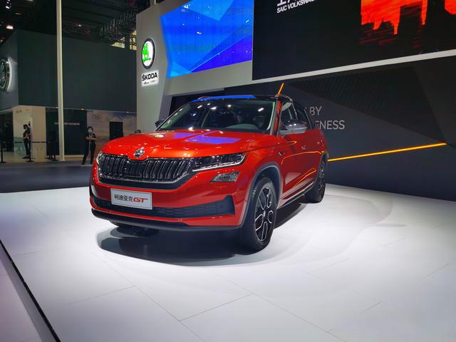 2021款柯迪亚克在2020广州车展上,2021款斯柯达柯迪亚