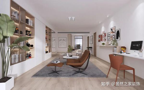 【设计师于成】134㎡现代简约家居，干净纯粹！ - 知乎