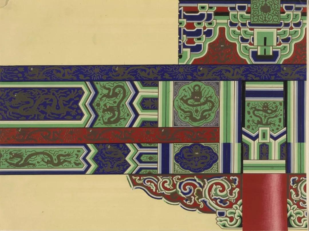 房梁上的密符中国古代建筑纹饰地图