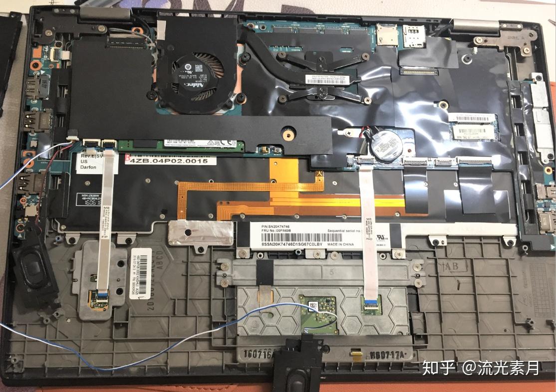 thinkpad x1 4th 换电池记录