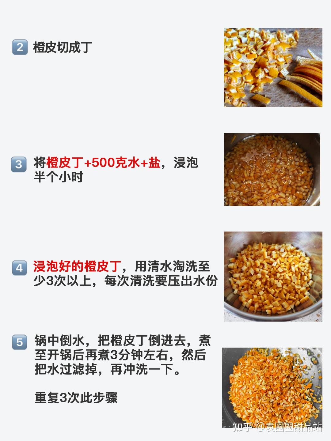 ㊙️吃过的橙子皮不要丢,做糖渍橙皮丁太完美! - 知乎
