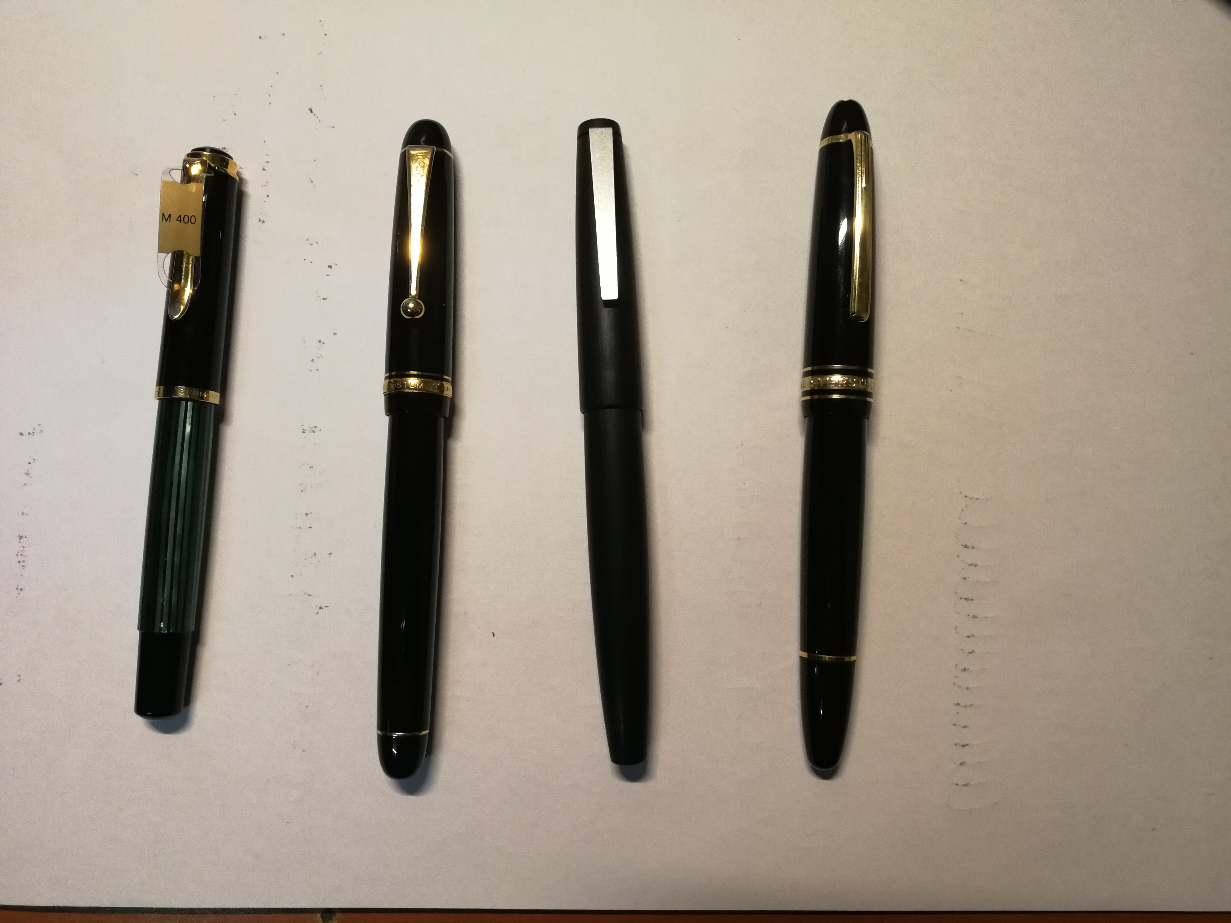 pelikan百利金m400绿条 单胡hm尖简评 - 知乎