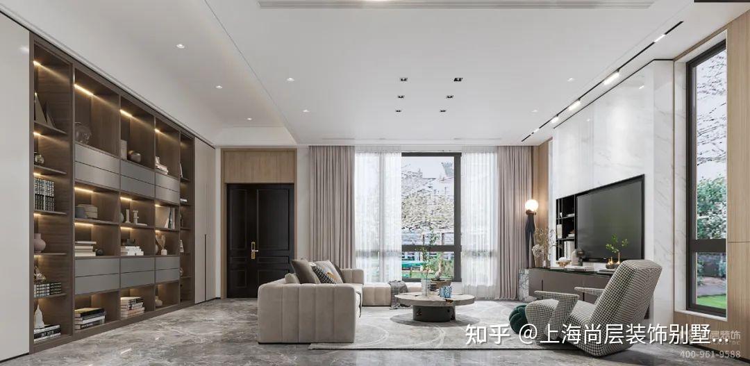 万科第五园300m²新中式 | 追光印记,时尚东方,定义家的模样 - 知乎