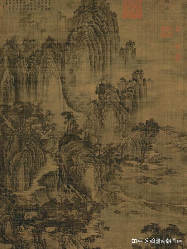 大山大水,开图千里!全景式山水画荆浩《匡庐图》 - 知乎