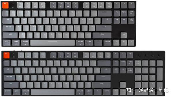 Keychron（京东京造）键盘怎么样？ K1/K2/K3/K4/K6/K8/K12 有什么区别