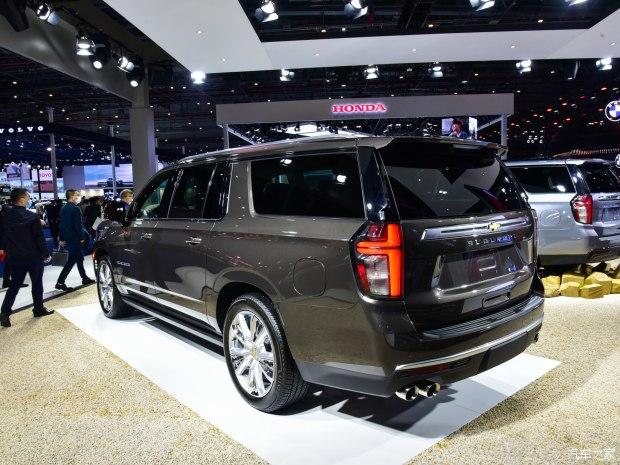 美国特工御用车实拍雪佛兰新suburban