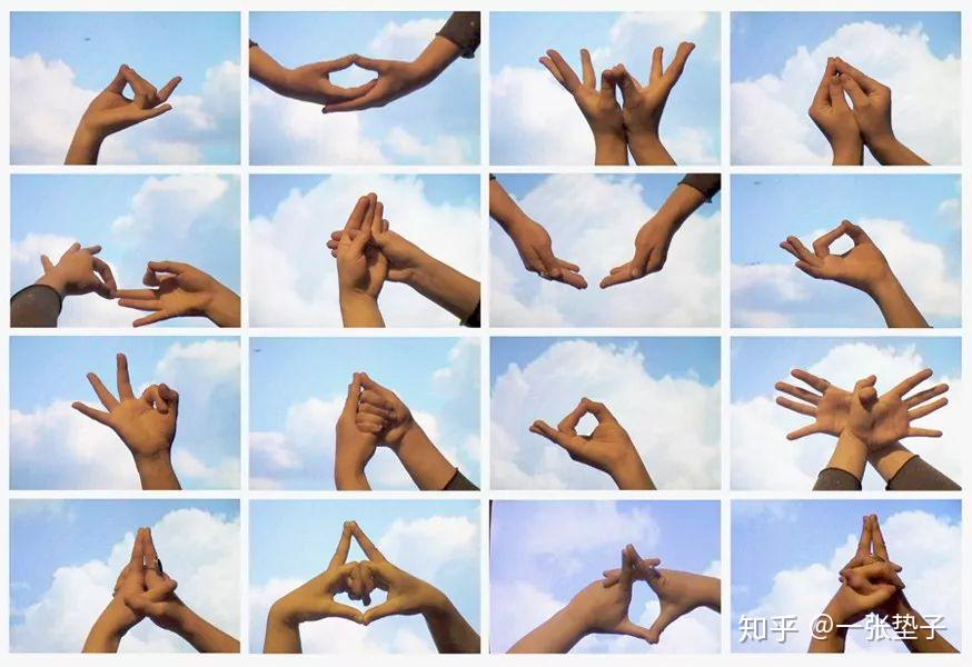 25个瑜伽手印 手势图片