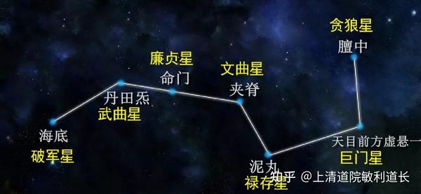 我们身体中的“北斗七星” 知乎