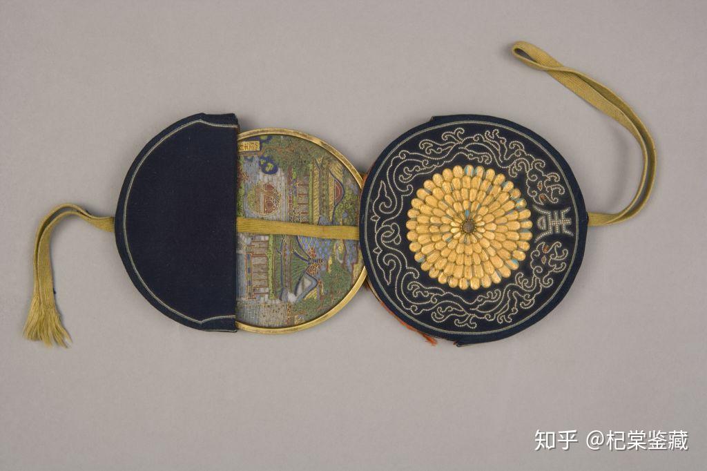 仿清招絲琺瑯鏡 故宮博物院複製品 仿清招絲琺瑯鏡 故宮博物院複製品