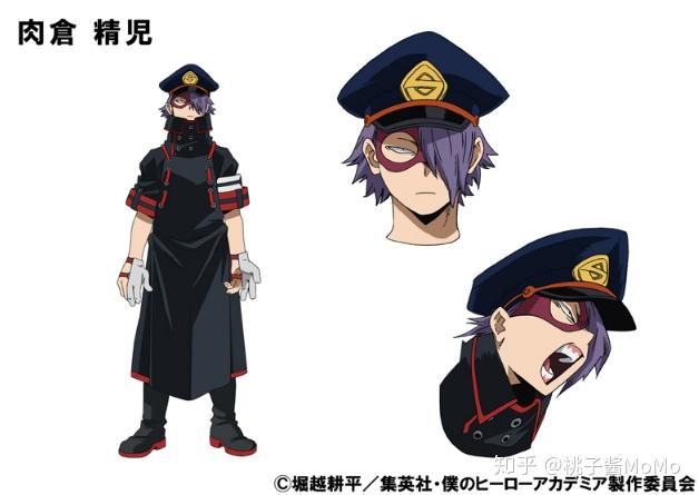 tv动画《我的英雄学院》第三季,新角色设定图以及声优留言