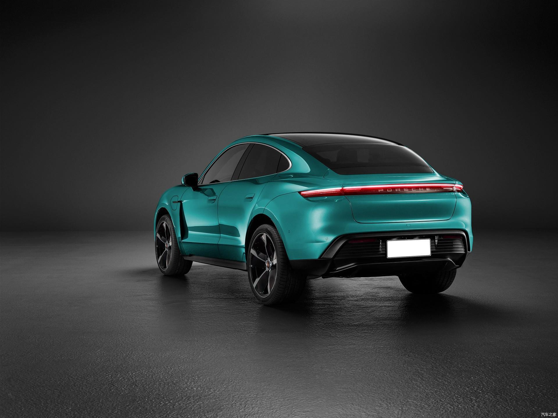 酷似taycan跨界版本全新一代保时捷macan纯电动版渲染图曝光