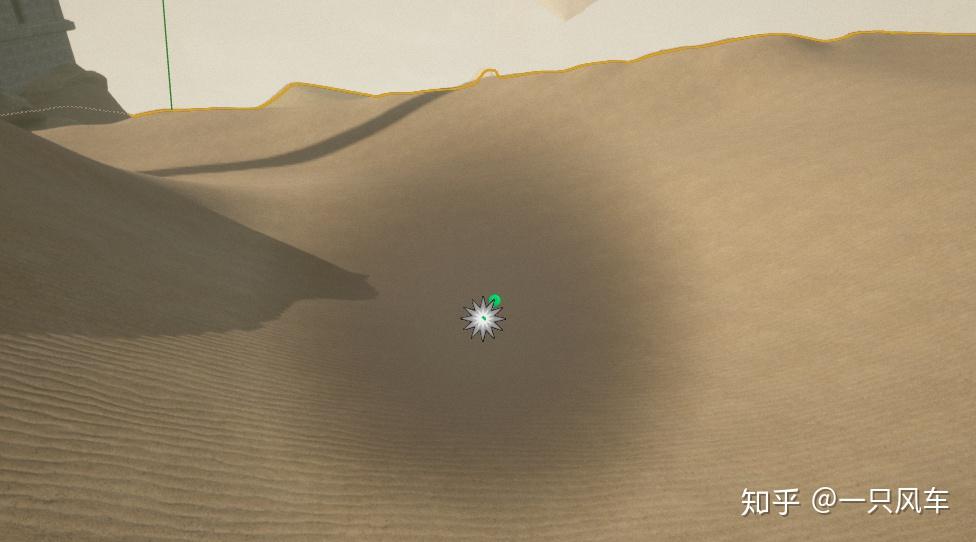 在ue4中实现风沙效果