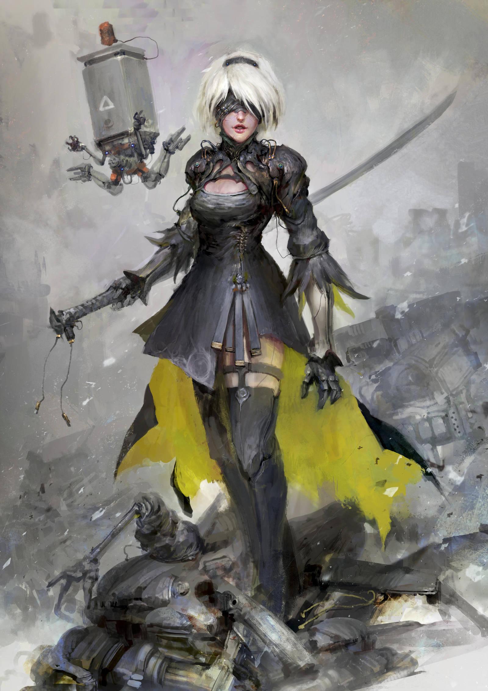 有没有高清的尼尔机械纪元图片