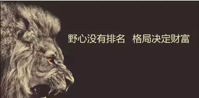 野心没有排名格局决定财富