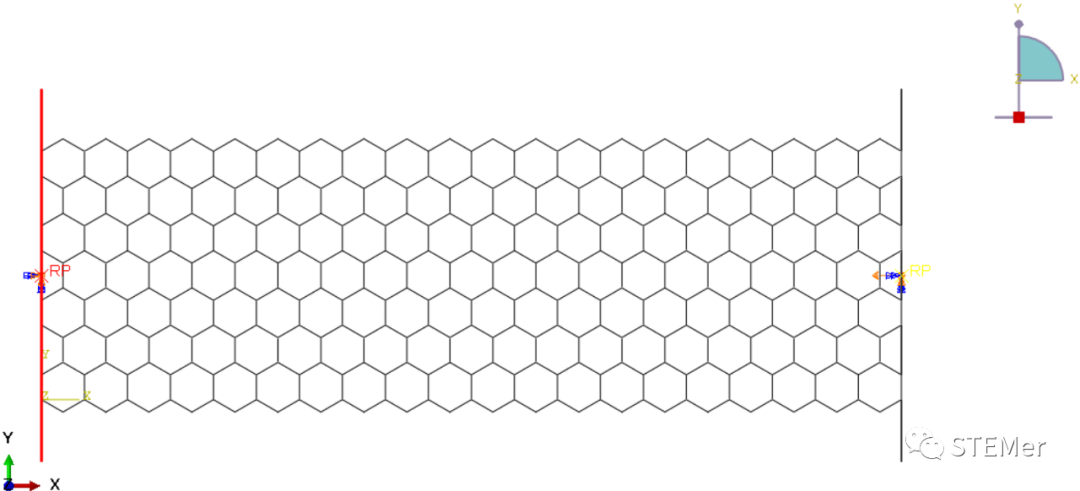 蜂窝honeycomb结构建模